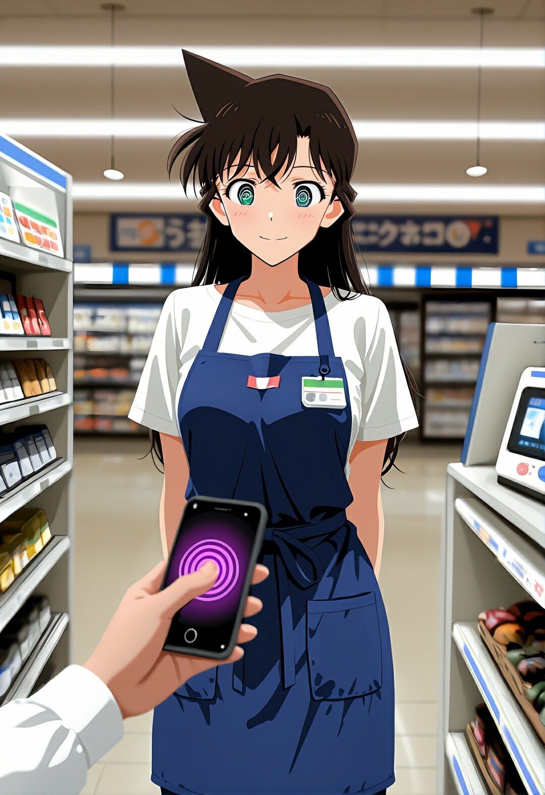 毛〇蘭の深夜コンビニ催●調教 〜アプリで堕ちたバイト少女の淫らな夜勤〜 サンプル画像3