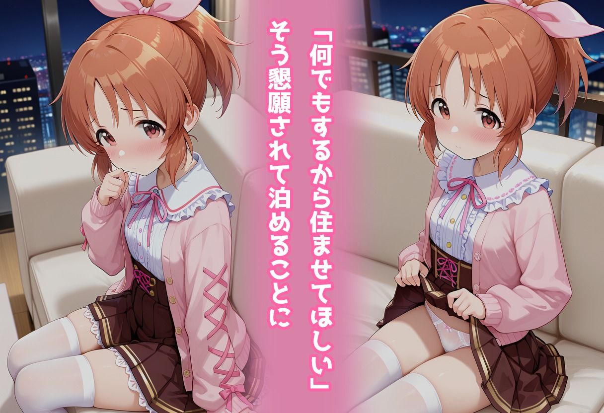 民泊トラブル！？…美少女と突然の強●ルームシェア性活 〜安●菜々編〜 サンプル画像2