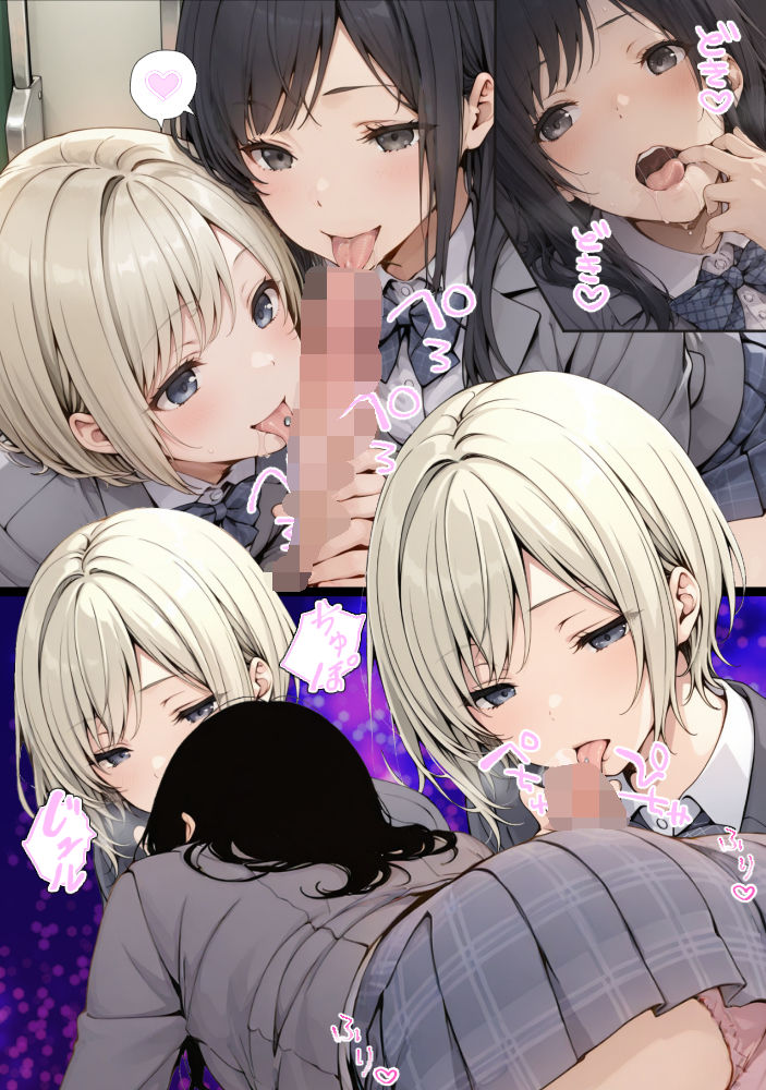 気の弱い黒髪少女が電車で痴●に遭って抵抗できず穢される漫画 サンプル画像9