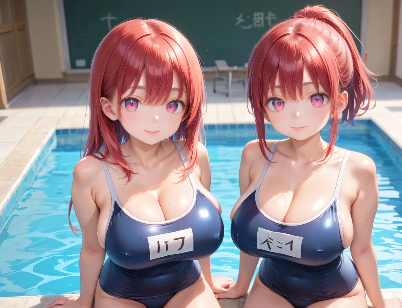 水泳部女子たちの不健全な夏休み Vol.1 サンプル画像8
