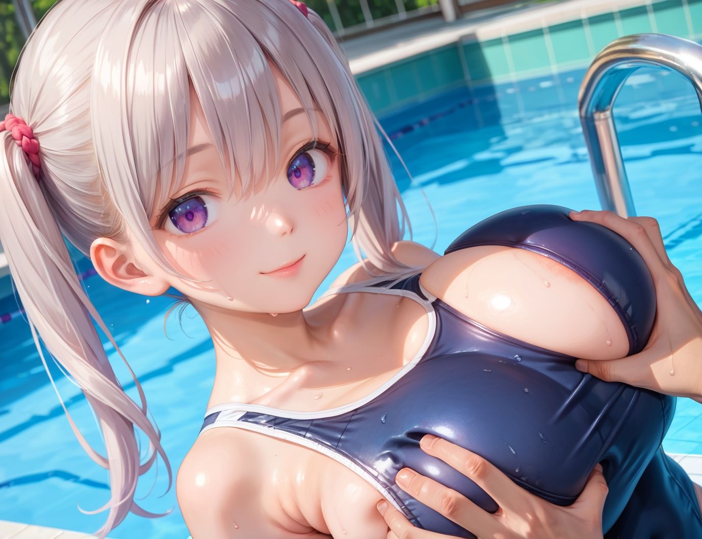 水泳部女子たちの不健全な夏休み Vol.6 サンプル画像1