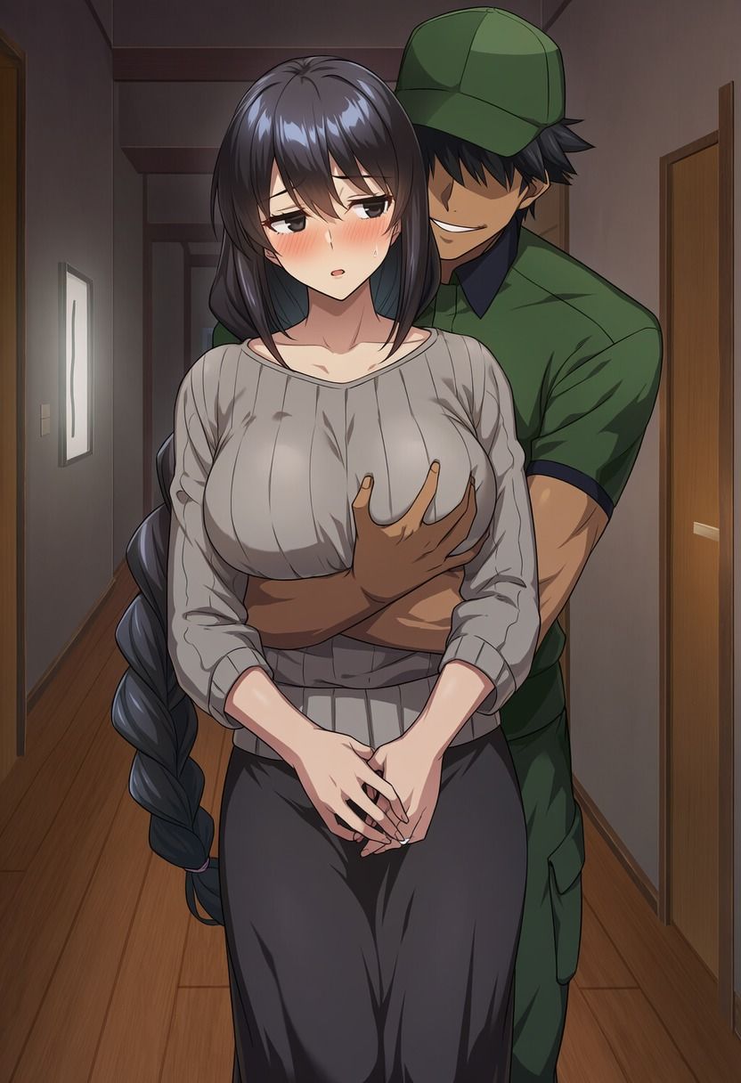 水瀬京香の妄想譚/配達員編 サンプル画像2