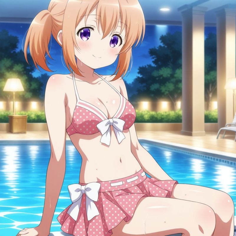 水着少女はオナホですか？ サンプル画像1