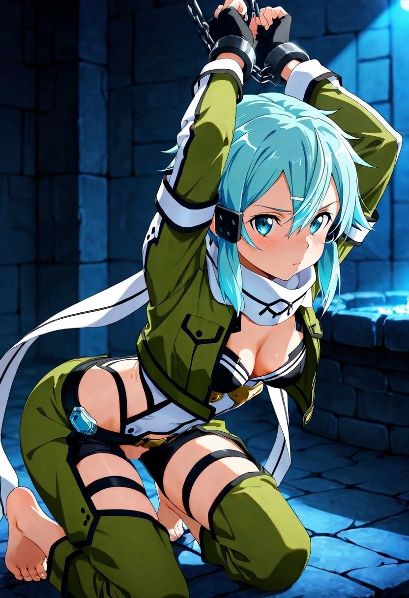 氷の狙撃手、汚い男たちに拘束され。。。〜シ〇ン〜 サンプル画像4