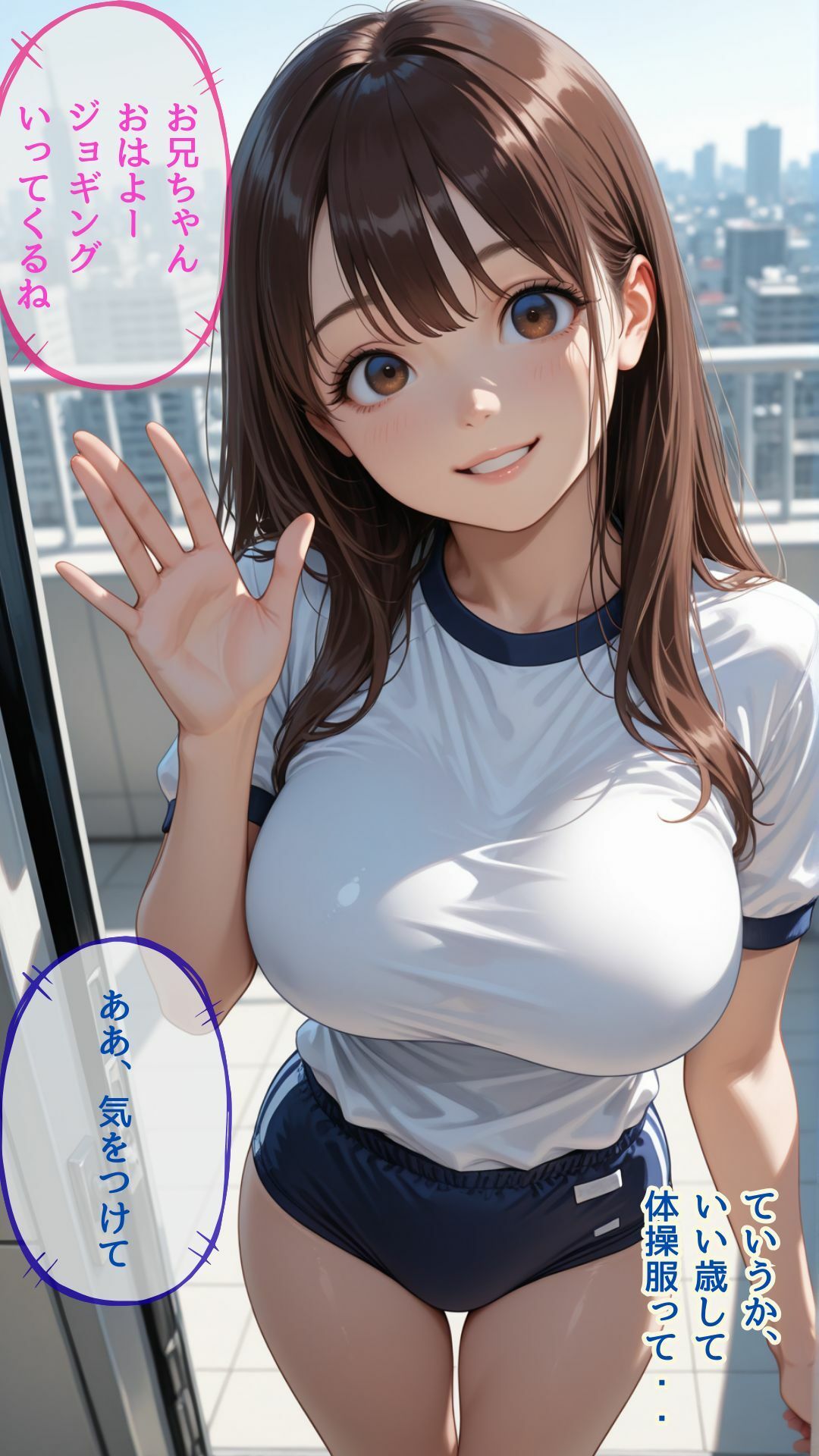 汗だく体操服、そのまま・・・ サンプル画像5