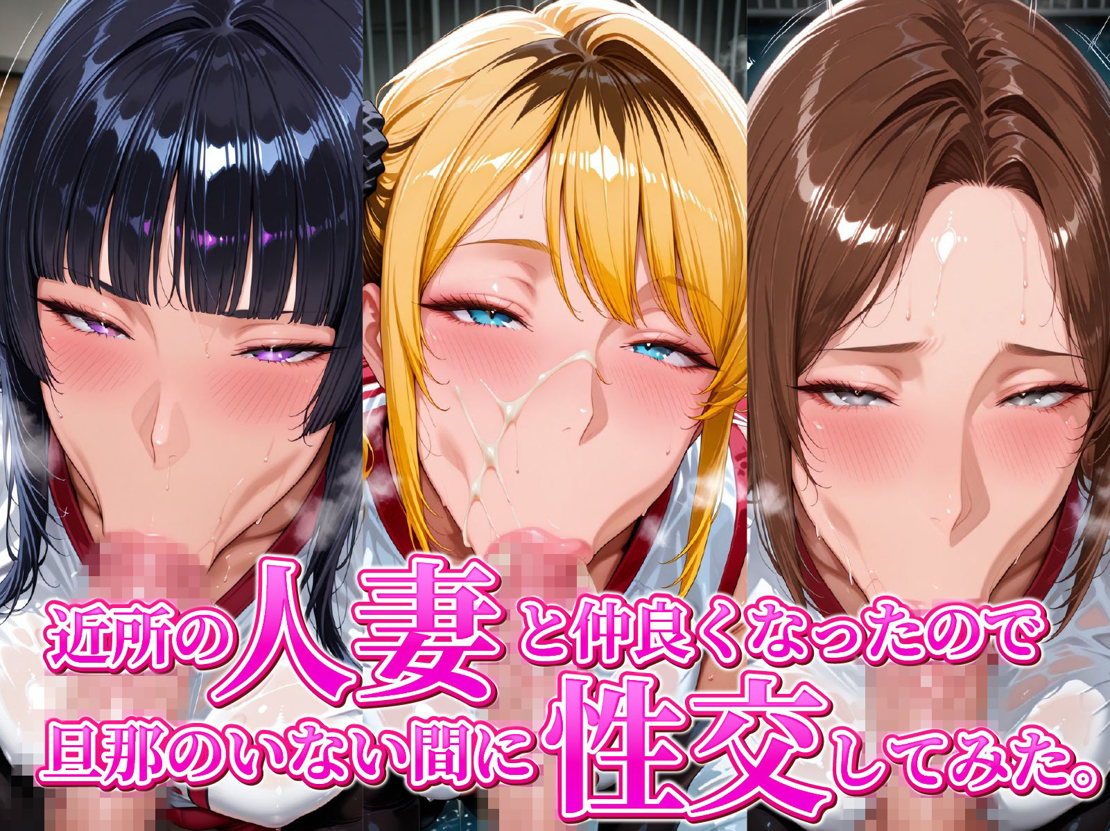 汗だく爆乳ママさんバレー 〜欲求不満人妻の練習後は種付けハーレム〜 サンプル画像1