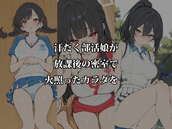 汗だく部活娘の限界密室 〜放課後の更衣室と秘密のクールダウン〜 サンプル画像1