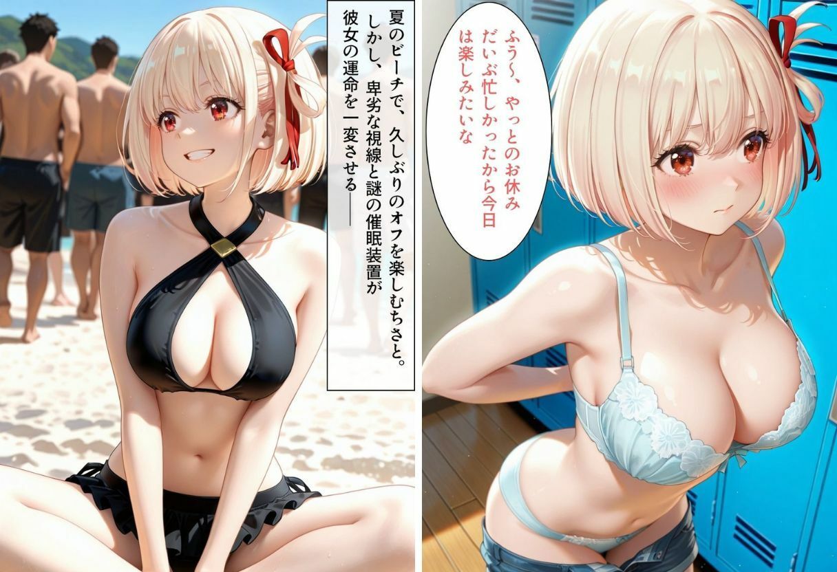 洗脳の海 アプリで雌堕ち 夏の罠 Part 1 サンプル画像1