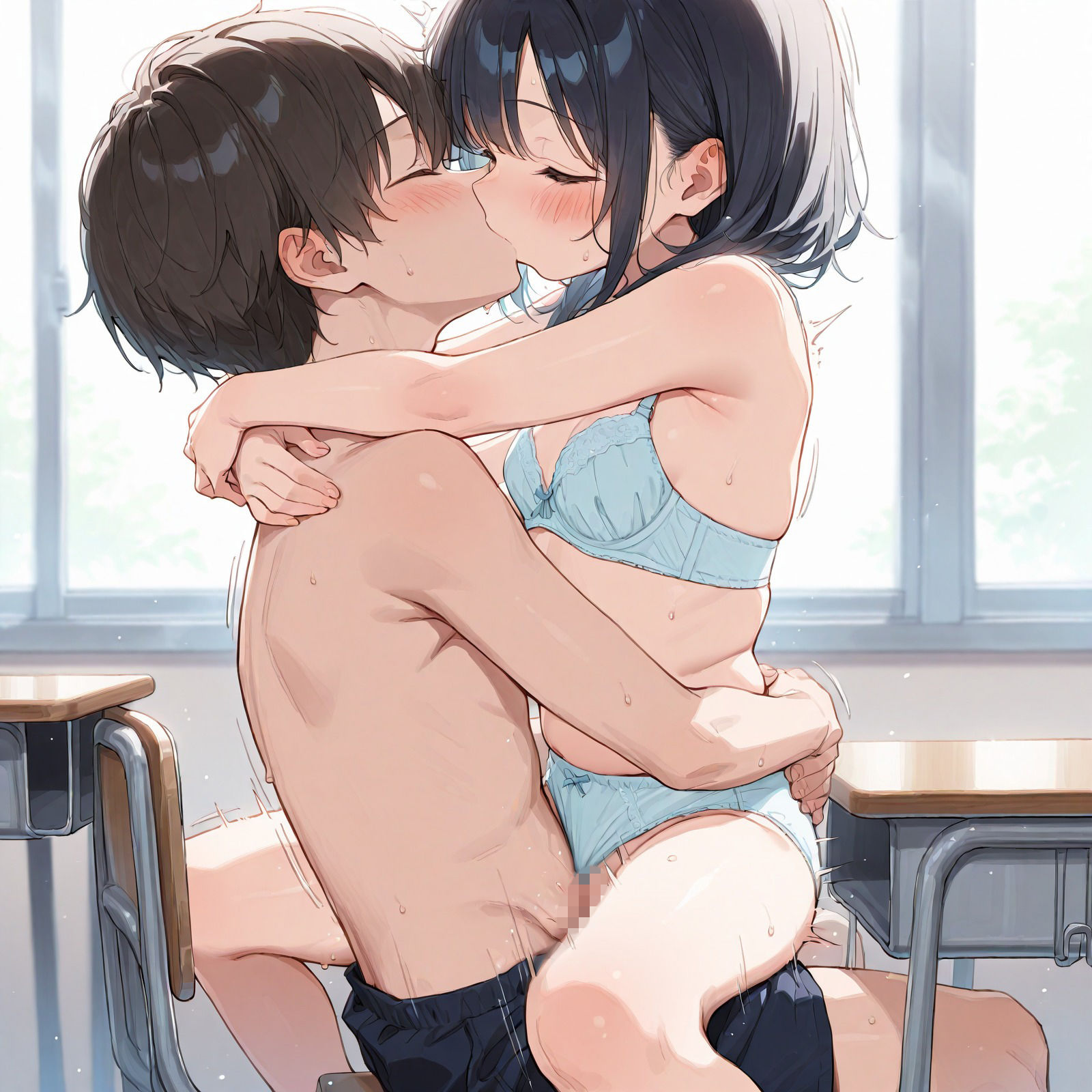 洗脳アプリ〜クラスの女子達を絶対服従〜 サンプル画像1