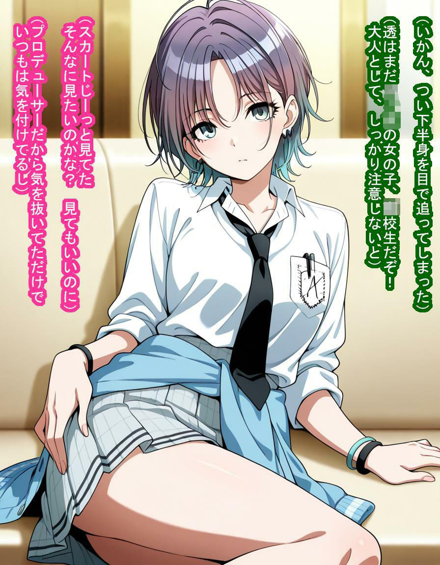 浅〇透ちゃんが種付けおじさんに支配されてプロデューサーが好きなのに種付けおじさんの子を産む話 サンプル画像5