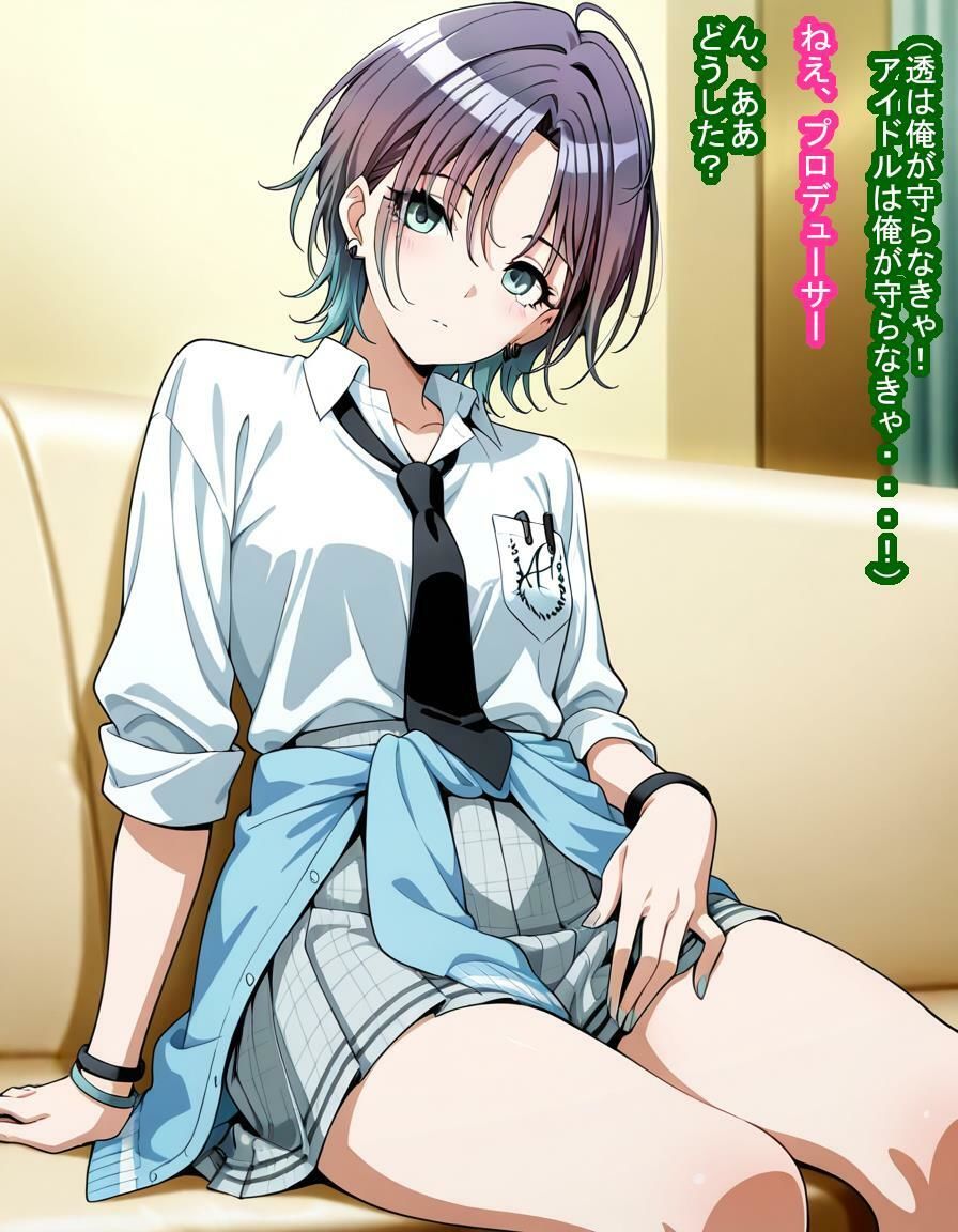浅〇透ちゃんが種付けおじさんに支配されてプロデューサーが好きなのに種付けおじさんの子を産む話 サンプル画像6