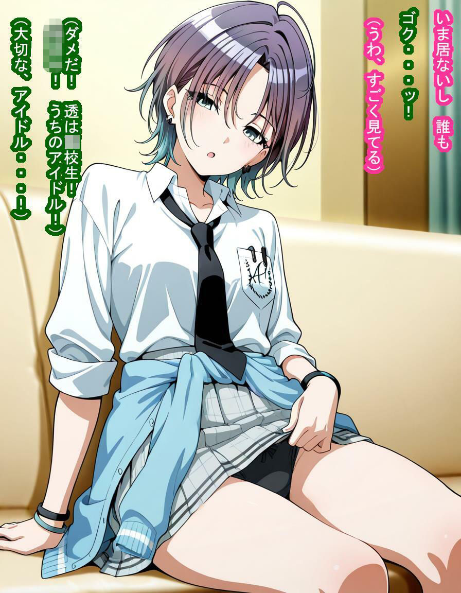 浅〇透ちゃんが種付けおじさんに支配されてプロデューサーが好きなのに種付けおじさんの子を産む話 サンプル画像8