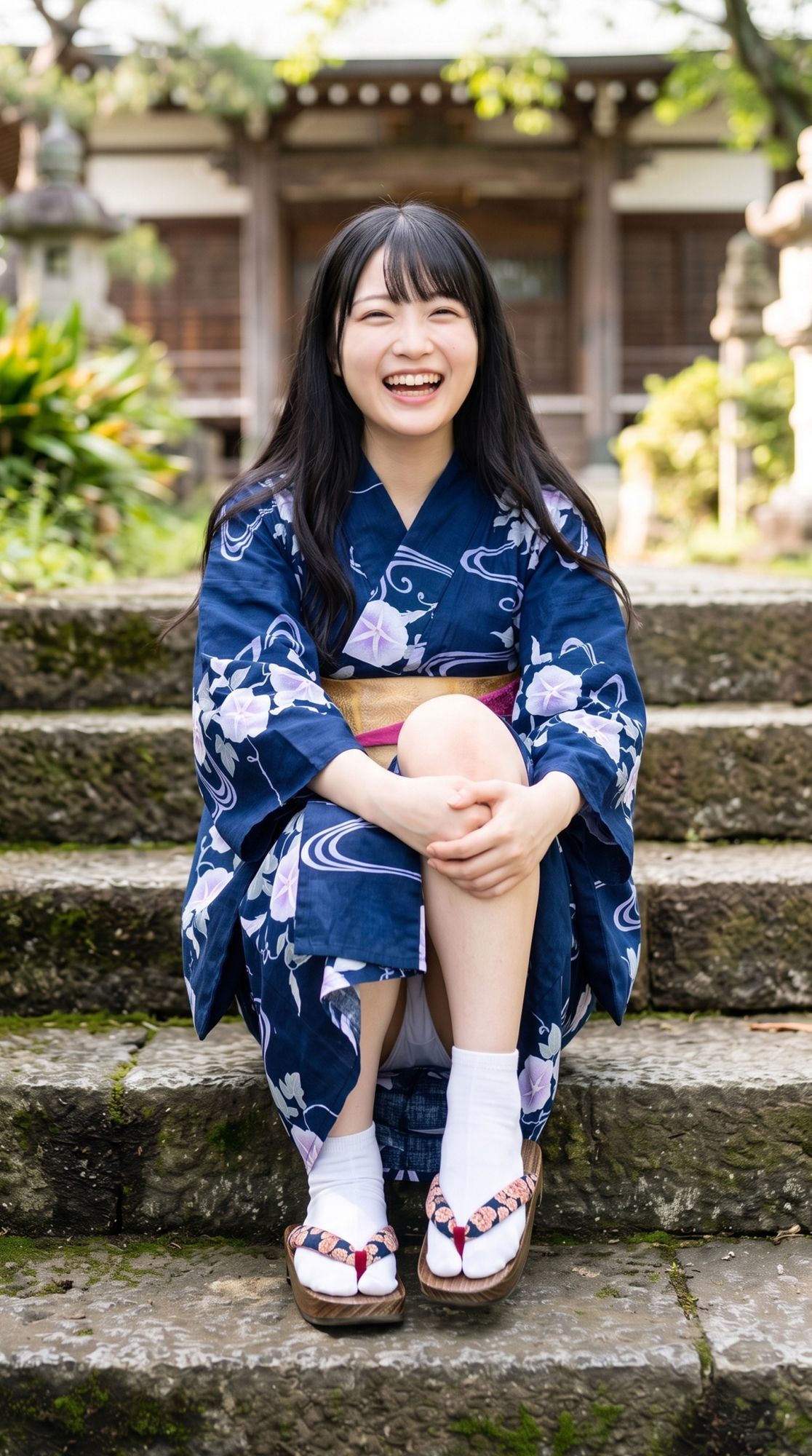 浴衣と私服のパンチラ 9人160枚【AI写真集】 サンプル画像6