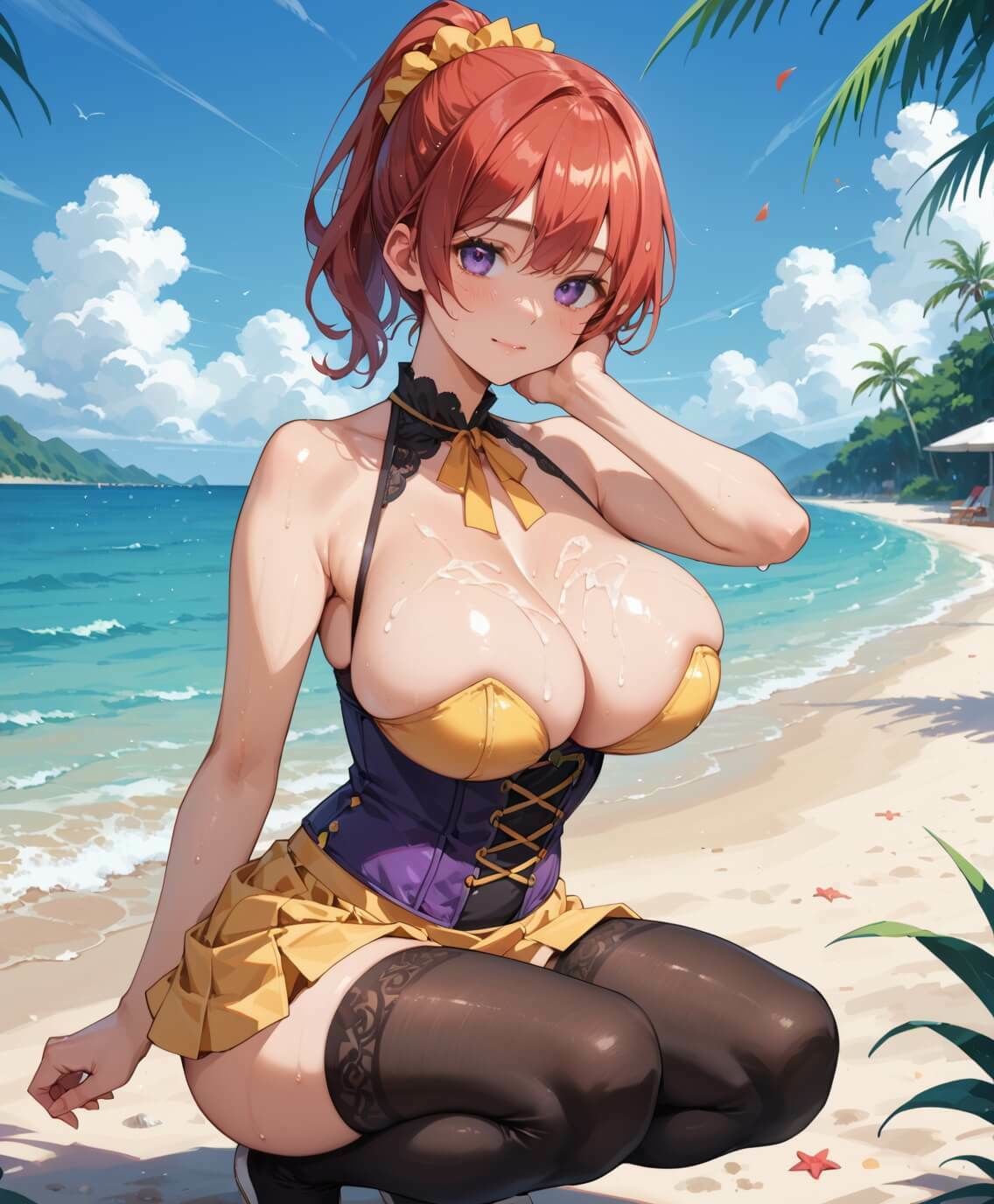 海のグラビア撮影に気合入りすぎました【480枚】 サンプル画像5