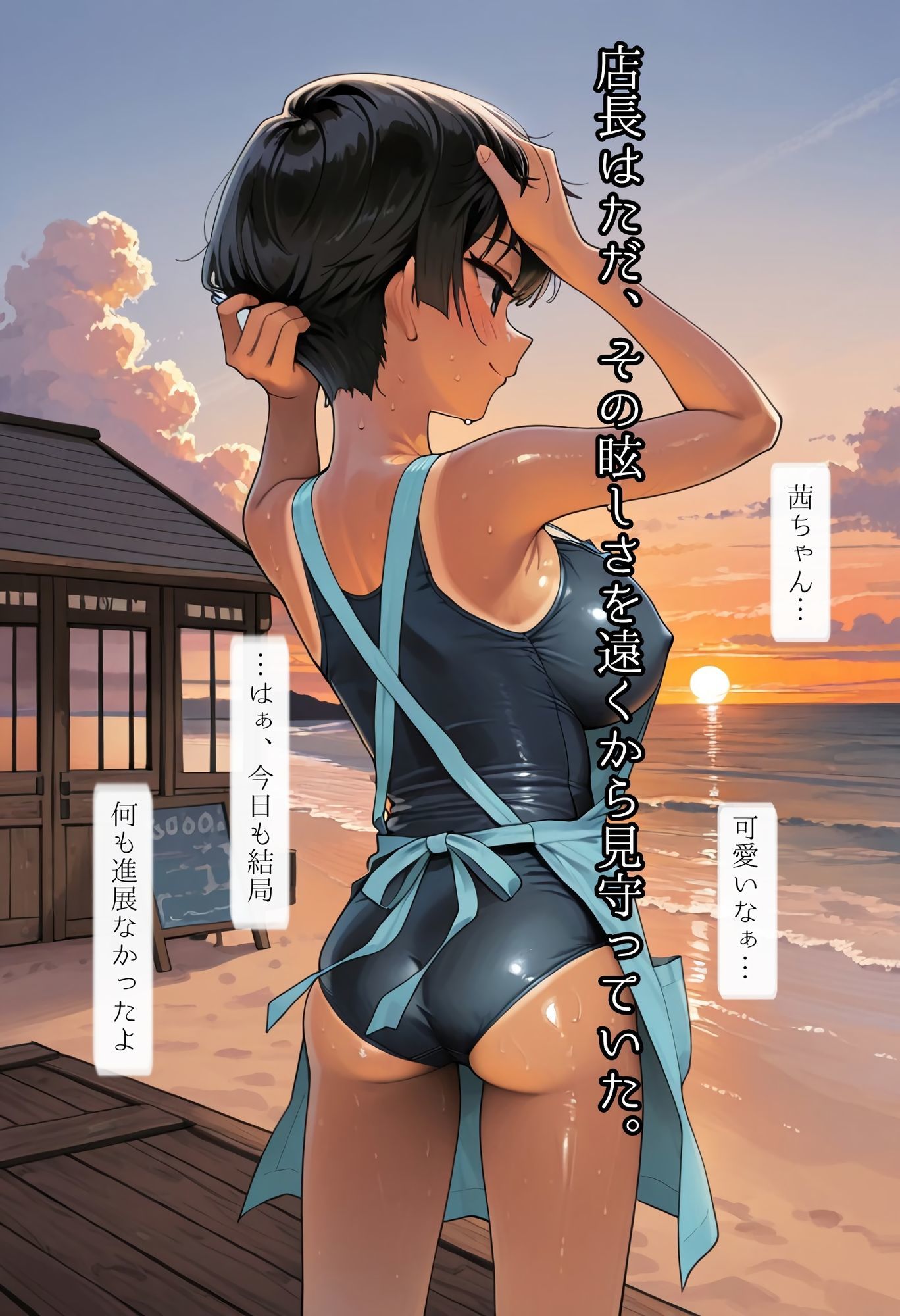 海の家の少女（ルートB） サンプル画像5