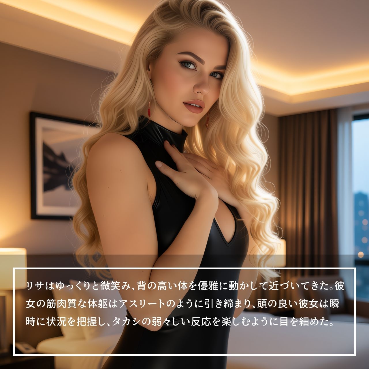 海外出張先のホテルでムチムチのボンテージ姿のお姉さんに強●射精させられた僕【オムニバス2】 サンプル画像1