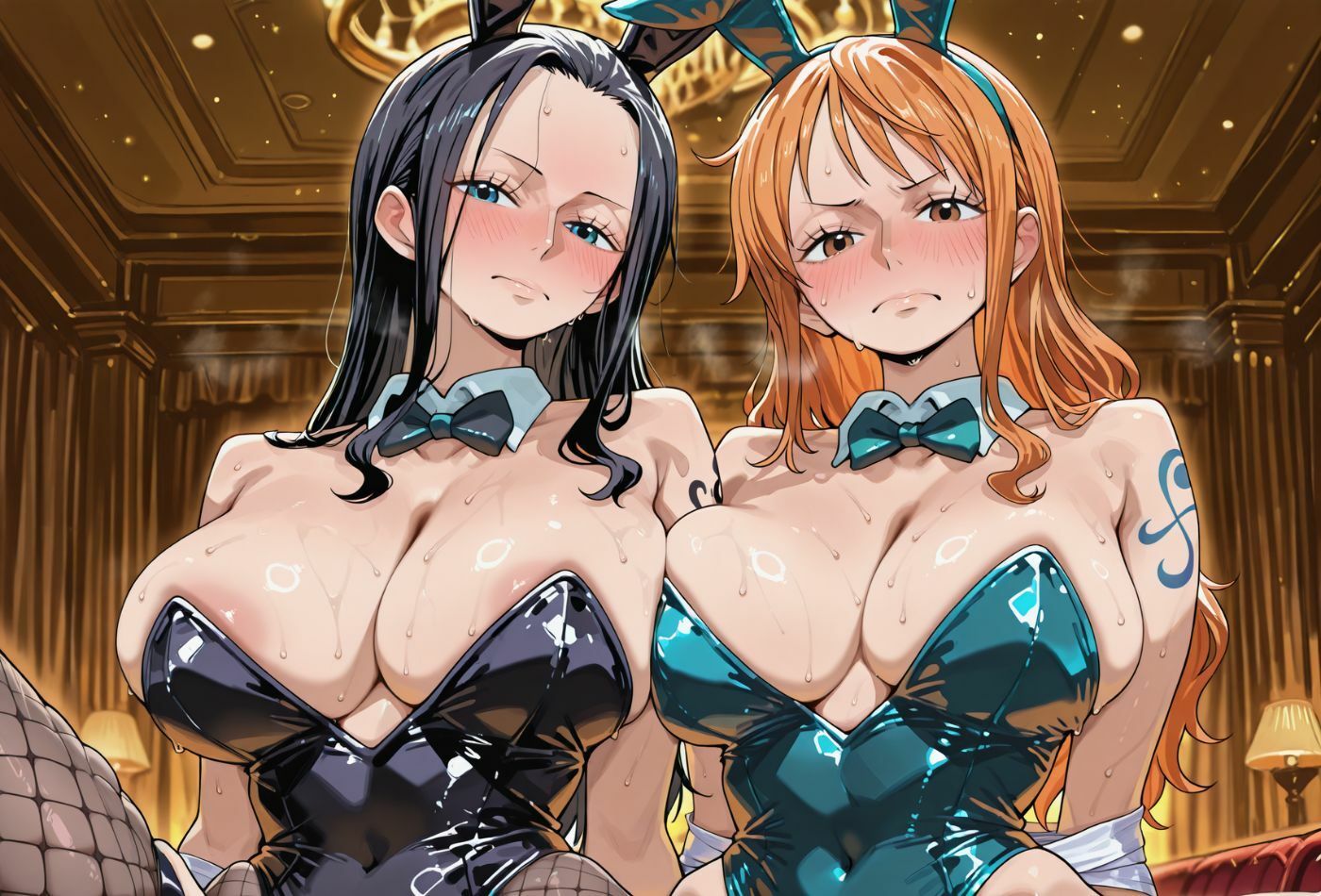 海賊バニー  〜ナ〇＆ロ〇ン カジノで、淫乱接待サービス〜 サンプル画像1