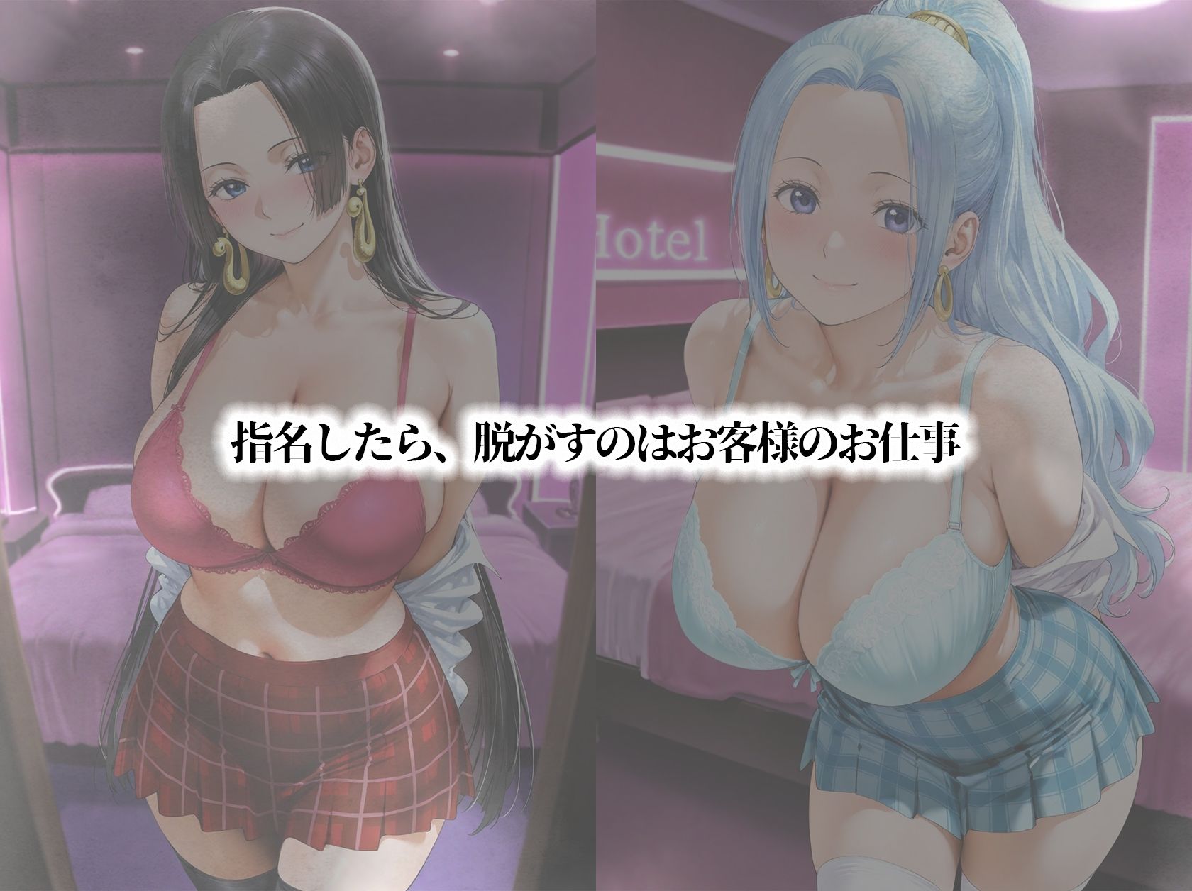 淫夢学園 〜ワン〇ース JKイメクラ〜 ハン〇ック・ビ〇 サンプル画像3