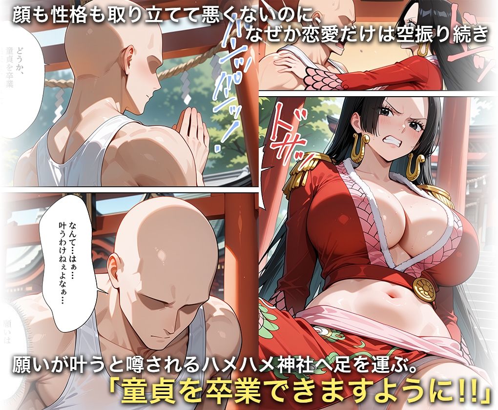 淫欲の神様のご利益で、即堕ち即ハメが止まらない ハンコ○ク サンプル画像1