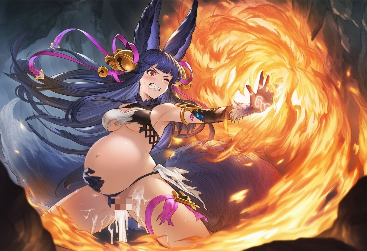 淫獄の妖狐 サンプル画像8