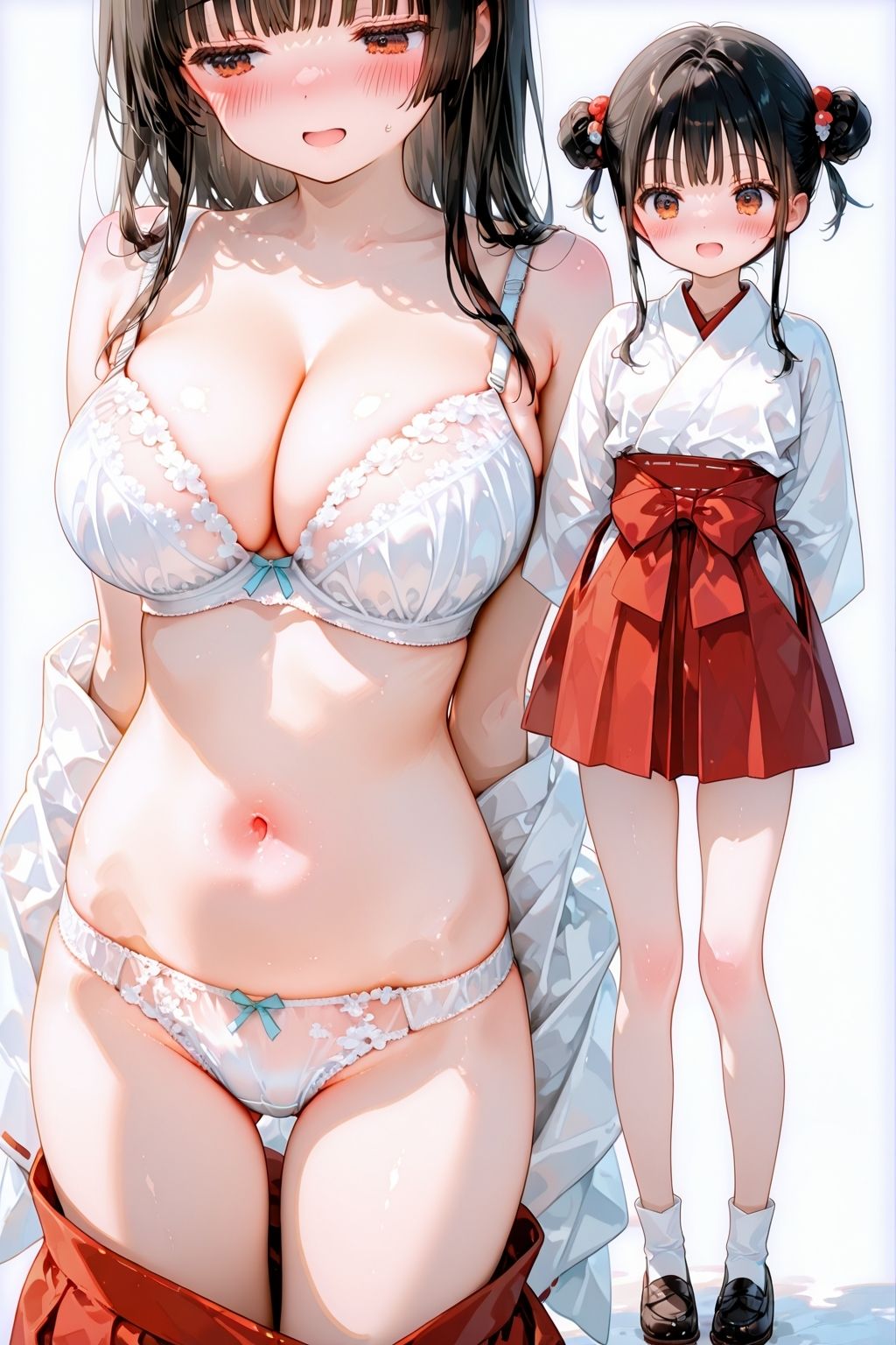 淫習村  瑠那ちゃんは村の性処理巫女少女 サンプル画像1