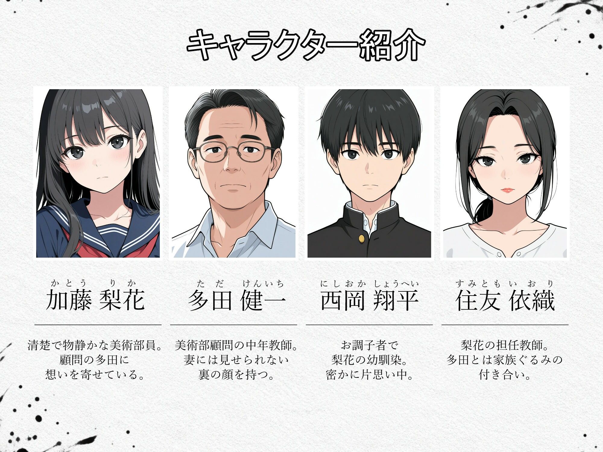 清楚で控えめな美術部の加藤さん〜絶倫顧問と放課後こっそりヤリまくってた話〜 サンプル画像1