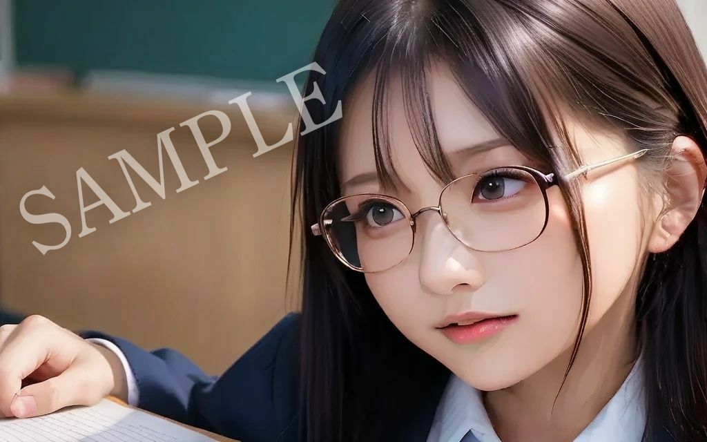 清楚なメガネ女子みおちゃんVol.5  〜レンズの奥に堕ちた理性〜 サンプル画像1