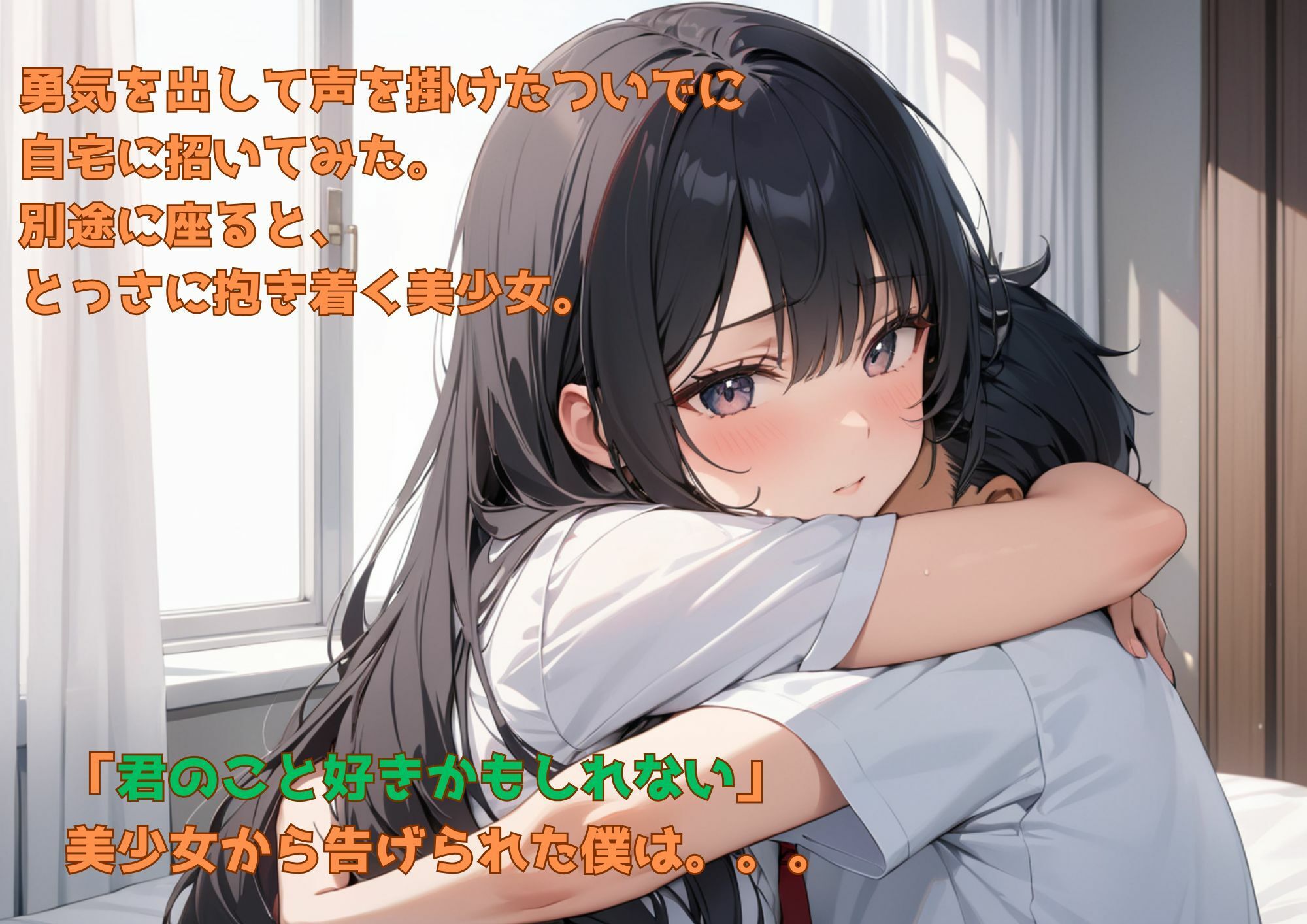 清楚な美少女なのに裏ではま〇こを広げて喘ぐビッチだった件 サンプル画像3