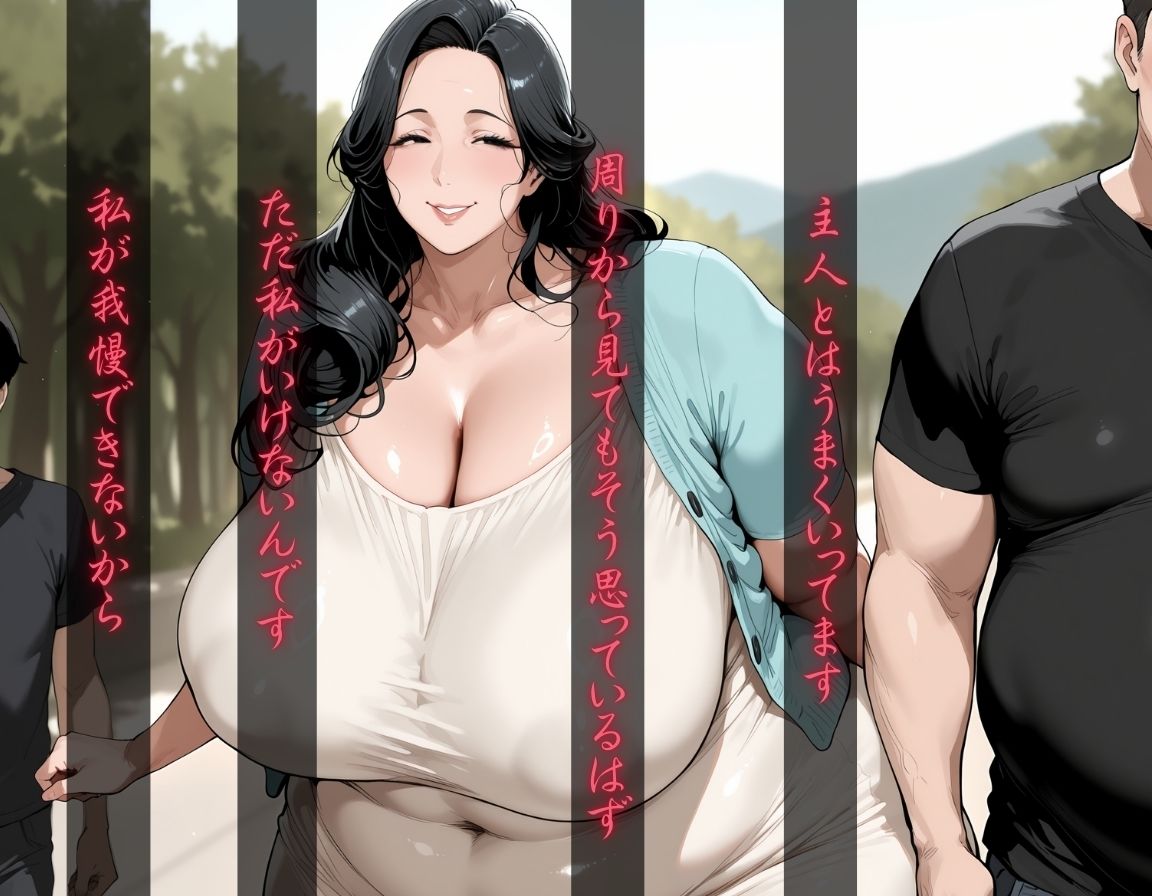 清楚な顔して裏では誰とでもヤル人妻 サンプル画像2