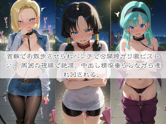 清楚系ヒロインがホームレスに拉致されて監禁いいなりオナホ化 ド〇ゴンボール サンプル画像4