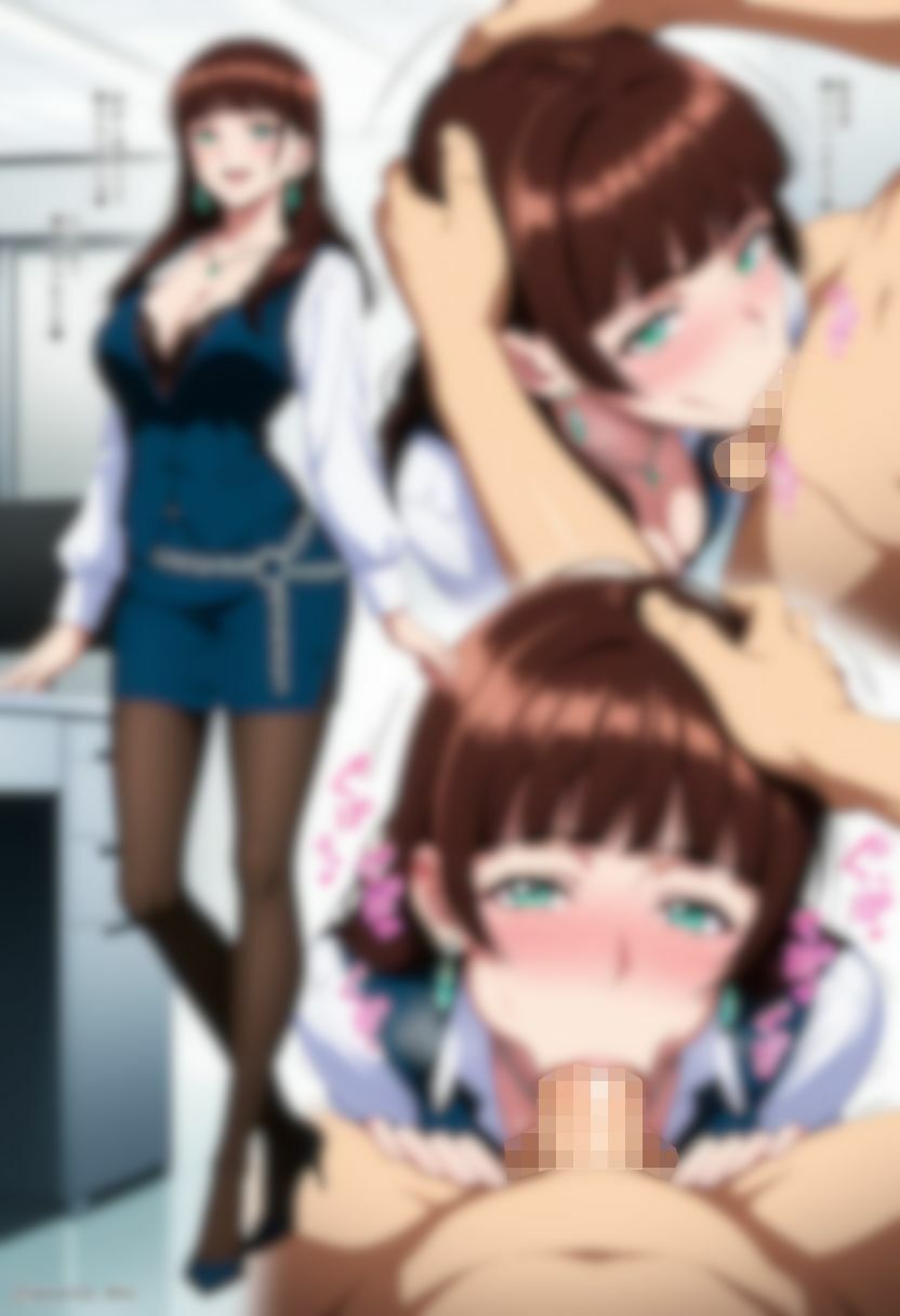 清楚系巨乳OL 2のパンティ×パンスト。エッチ付き。 サンプル画像8