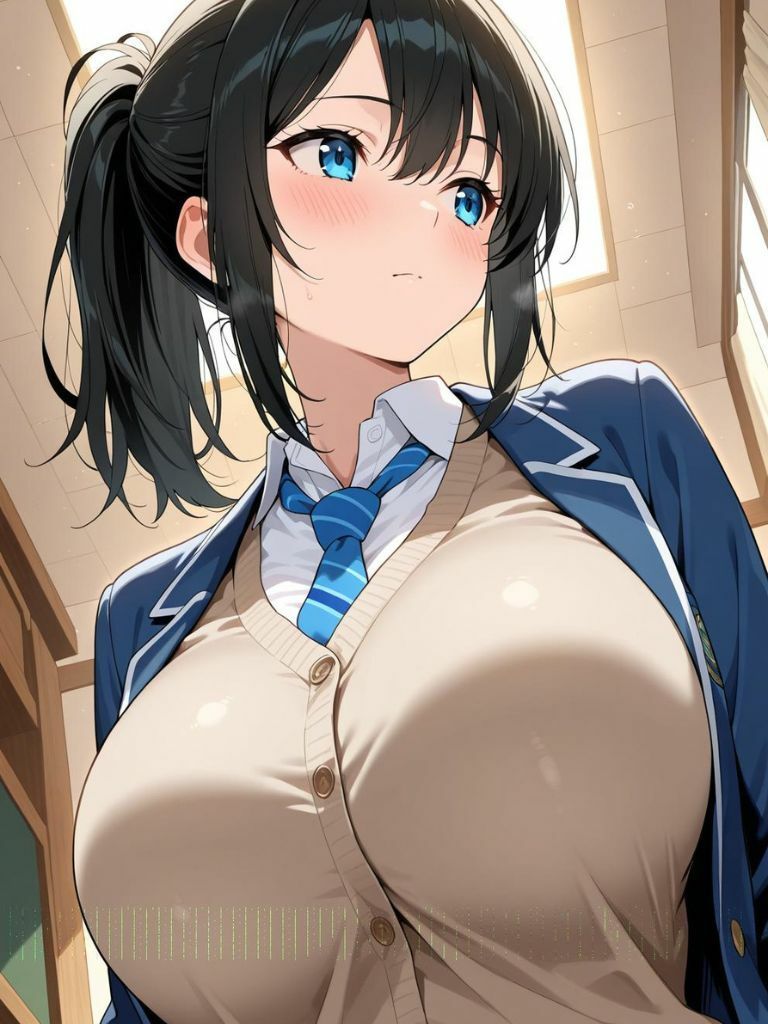 清楚系巨乳ギャルの淫乱な放課後 サンプル画像2