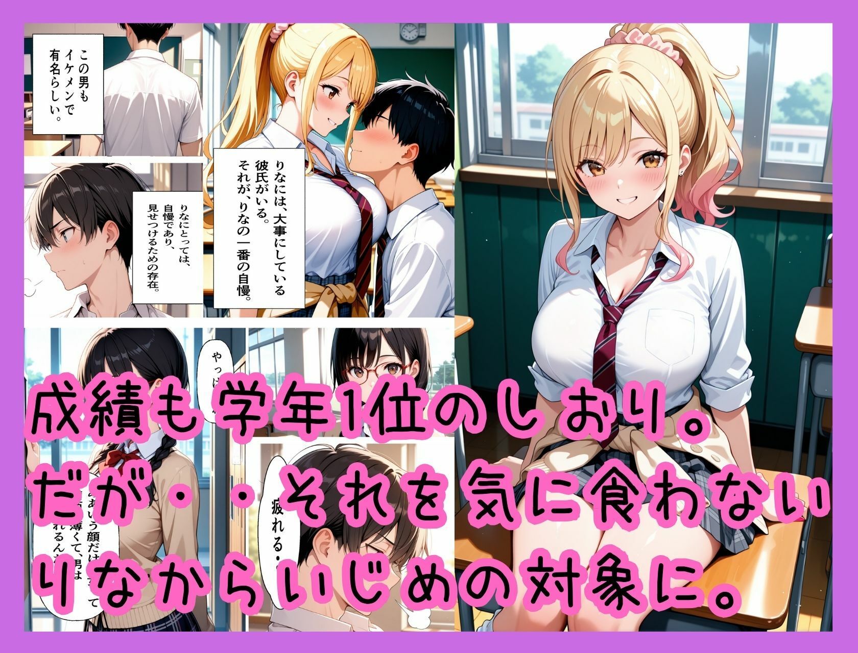 清楚系転校生が選んだ復讐は、逆NTRでした サンプル画像2