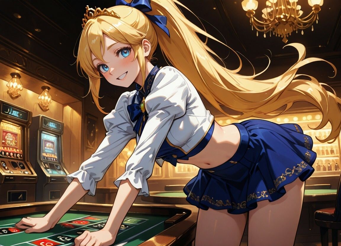 清純プリンセスの着エロカジノ中だし〜ドレスから逆バニーへ〜 サンプル画像5