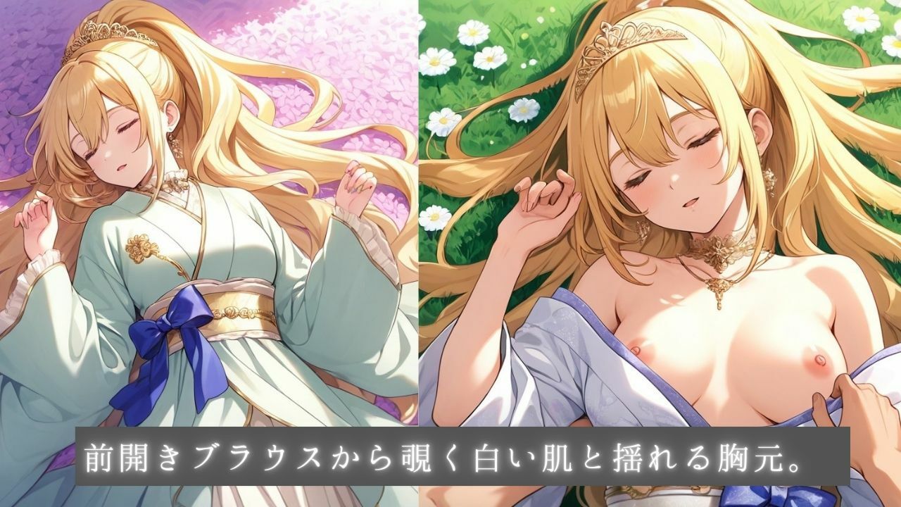 清純プリンセスの着エロ睡眠2 〜眠り姫の衣装をひとつずつほどく夜〜 サンプル画像5