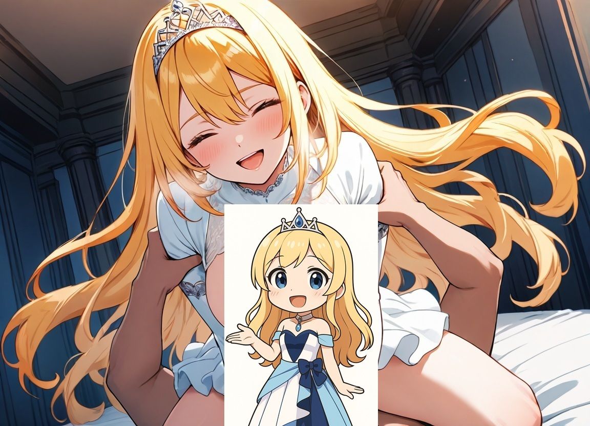 清純プリンセスの着エロ種付け2〜ドレスを着たまま甘く抱かれる恋〜 サンプル画像6