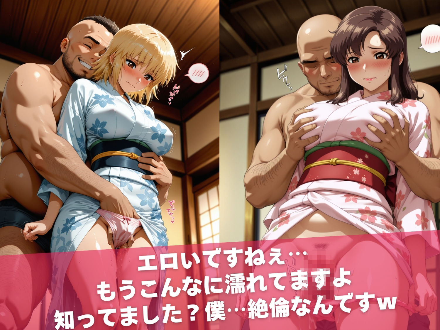温泉宿の秘密（ハート）覗き見したら…〜ガ●ダムSEED〜 サンプル画像5