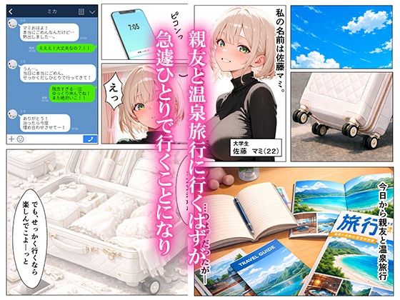 温泉旅行でキモおじにレ●プされて完堕ちした話 サンプル画像1