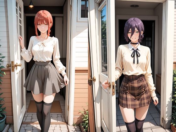 温泉旅館の出会いから自宅へ ― 謎の男と深まるヒロイン達の秘密の関係【私服収録/レ〇＆マ〇マ】 サンプル画像7