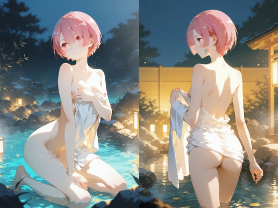 湯煙の誘惑 鬼族の巫女 ラ〇 ―欲望に染まる白夜― サンプル画像2