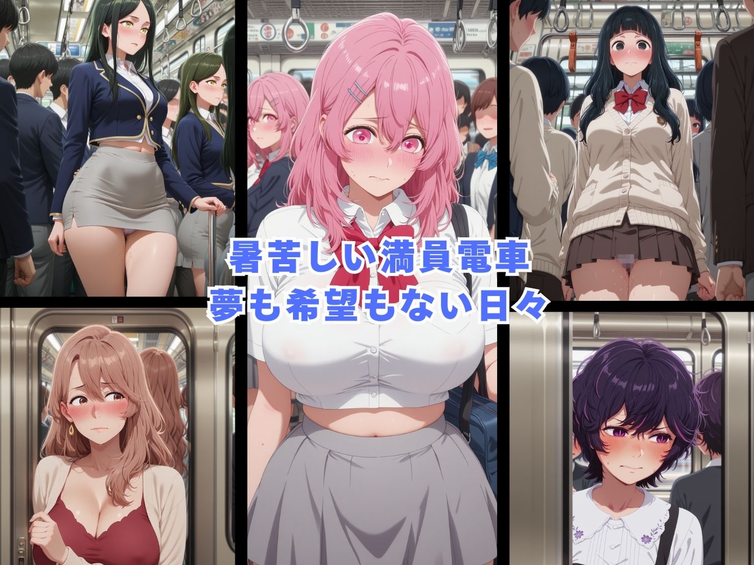 満員電車で輝く推し◯子が俺の欲求のはけ口に  〜芸能界の住人が堕ちるとき〜 サンプル画像2