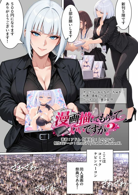 漫画描いてもらっていいですか？ サンプル画像1