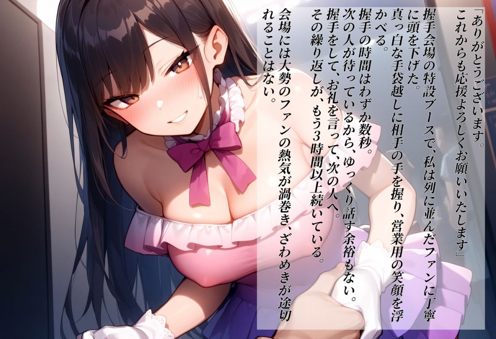 潔癖症のアイドルが催●で快楽に堕ちていく話 サンプル画像2