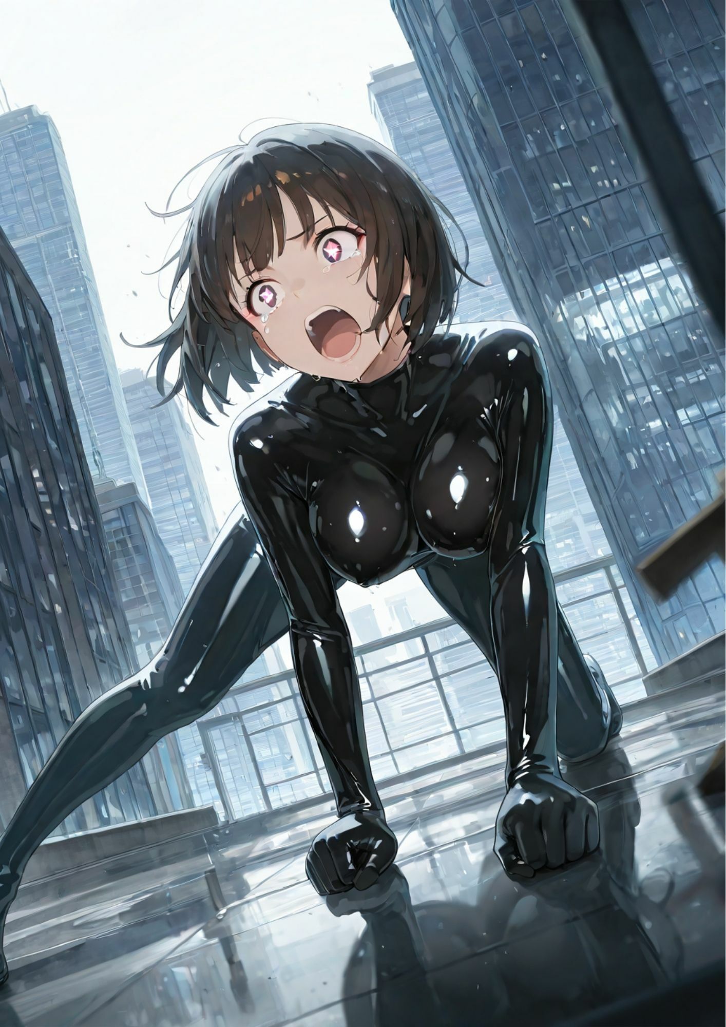 潜入失敗！弱虫捜査官 あっさり捕まってエロ尋問 犯●れ搾乳され、 最後は土下座で許しを乞う サンプル画像1