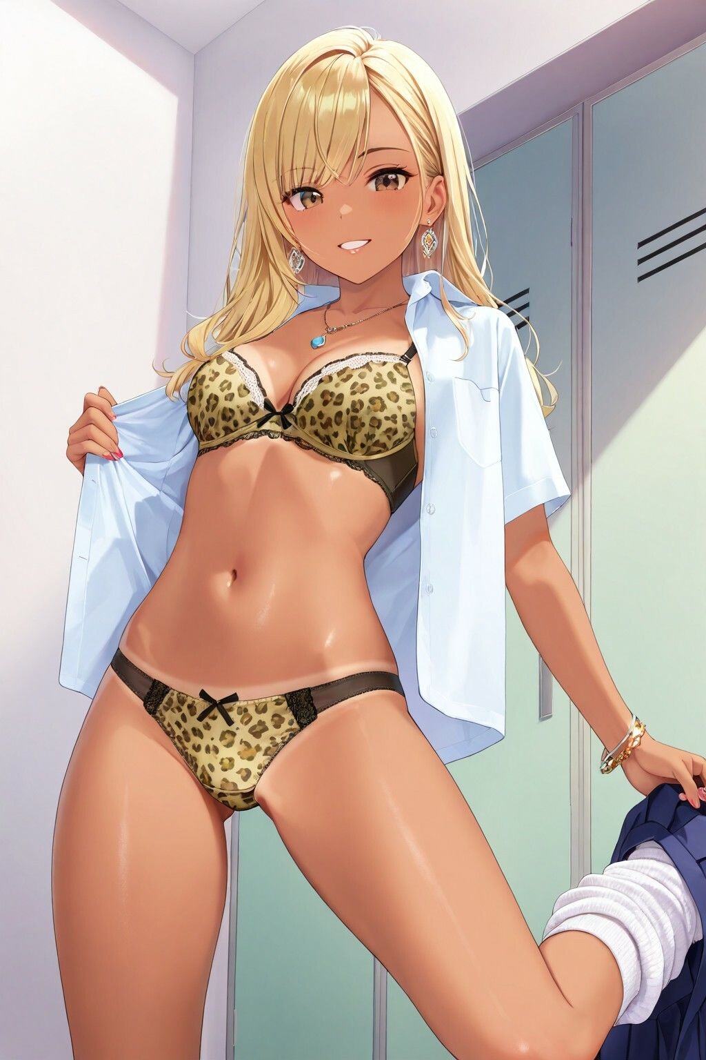 潜入女子更衣室  JK生着替え中 Vol.4 サンプル画像4