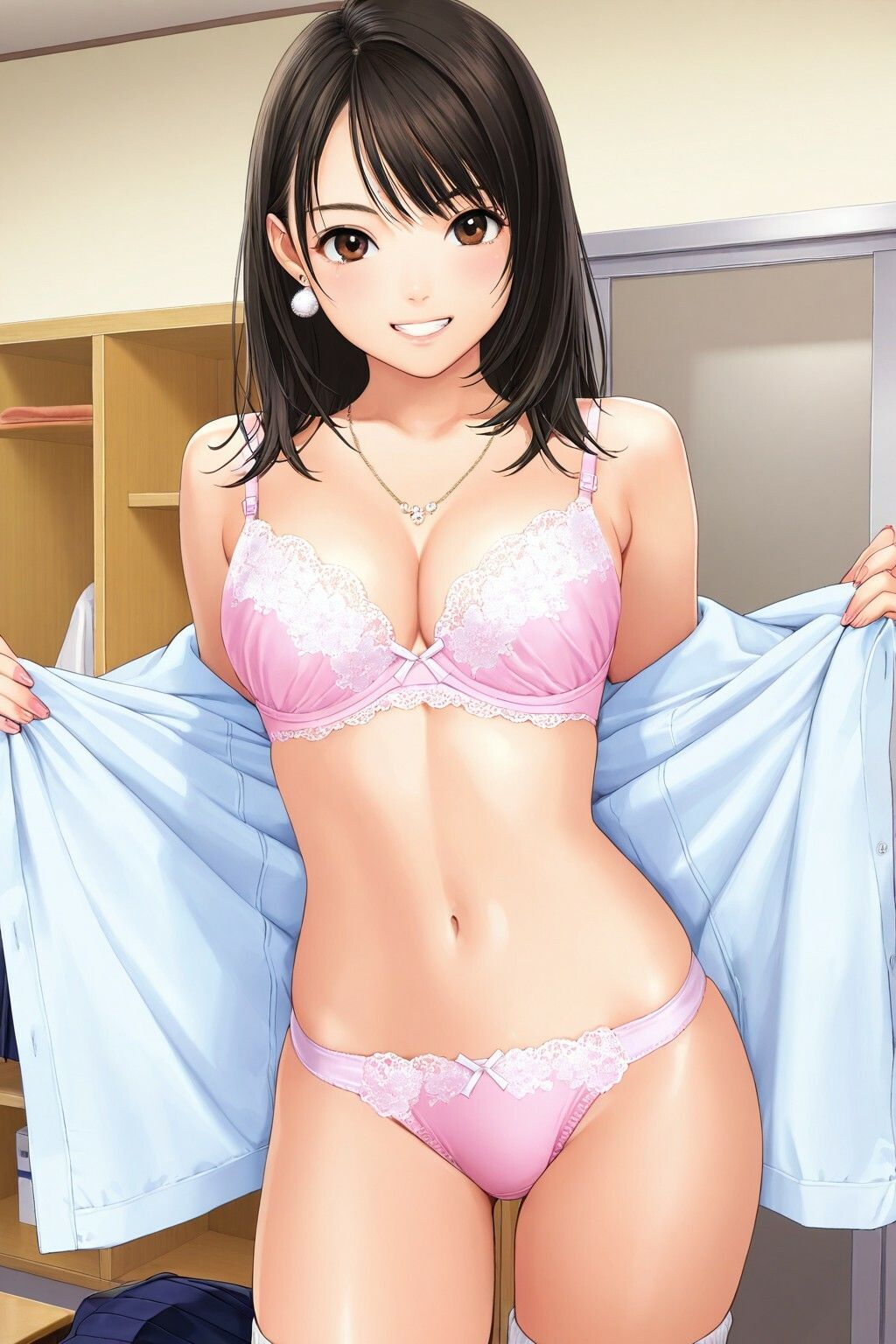 潜入女子更衣室  JK生着替え中 Vol.5 サンプル画像1