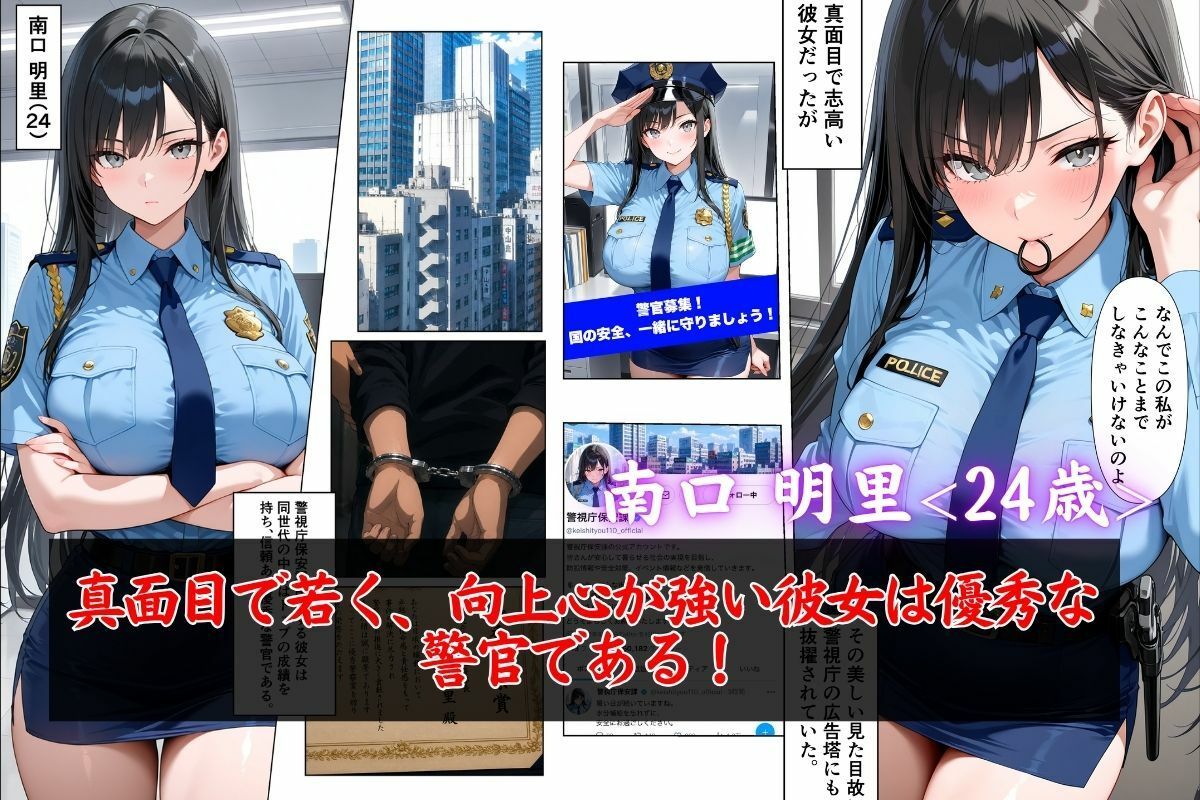 潜入捜査失敗 。〜巨乳女警の淫らな末路〜 サンプル画像1