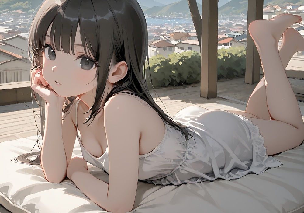 瀬戸内おもらし紀行 〜ノスタルジックな坂道で決壊する秘密の絶頂【放尿 × （ひかがみ＋極尻）】全500枚収録〜 サンプル画像4