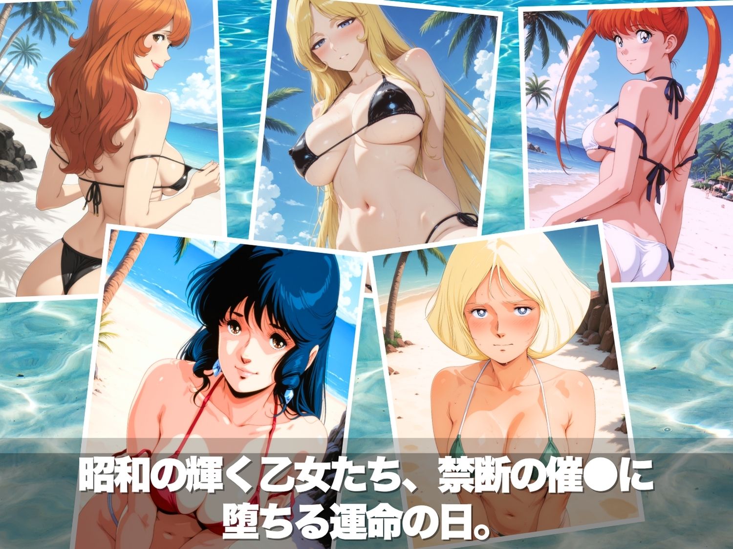 灼熱の砂浜で溶かされた青春 vol.2 サンプル画像1