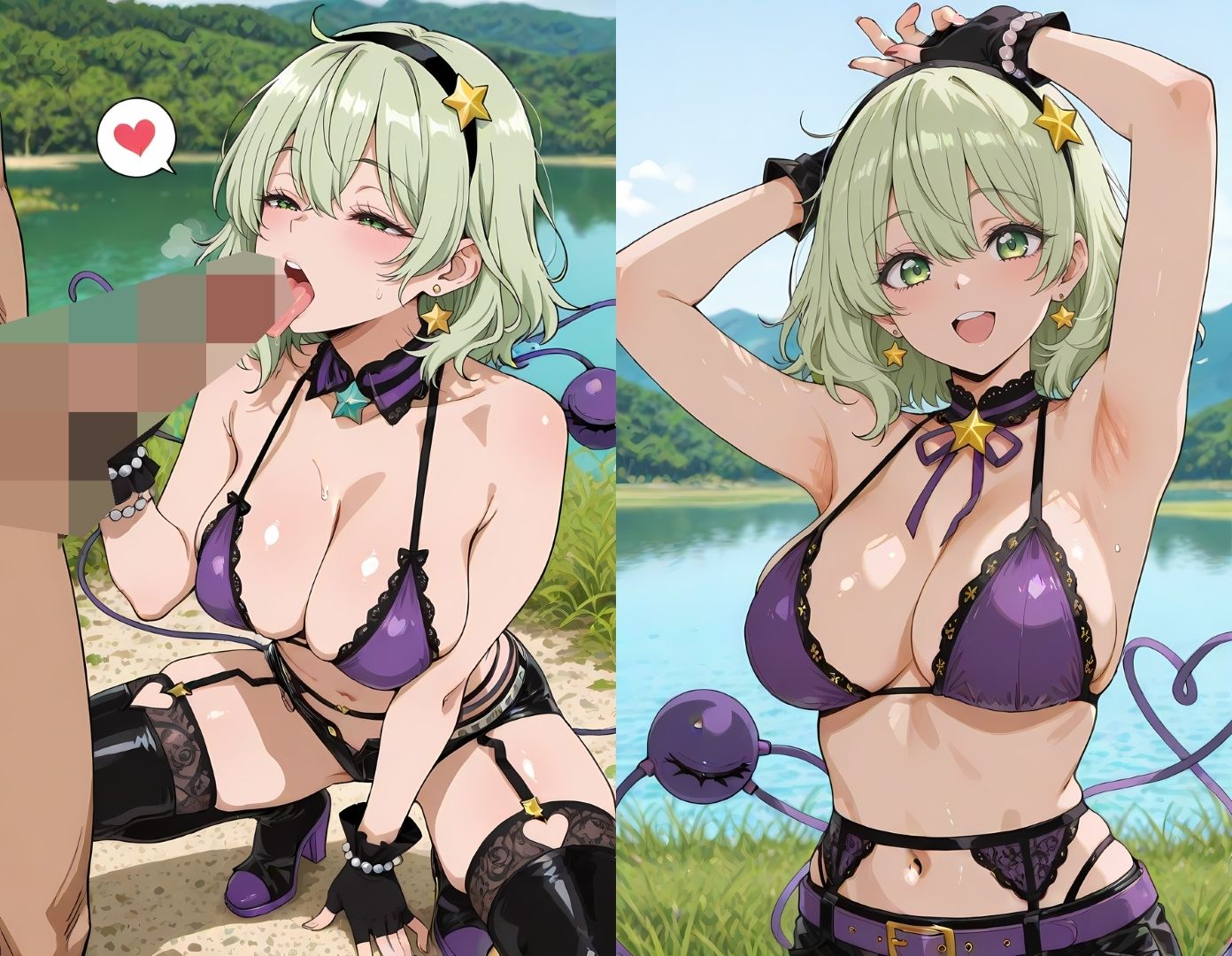 無意識なカワイイ妖怪とイチャコスエッチ サンプル画像2